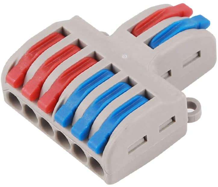 Morsettiera 2 input 6 output 0.08-4.0mm²