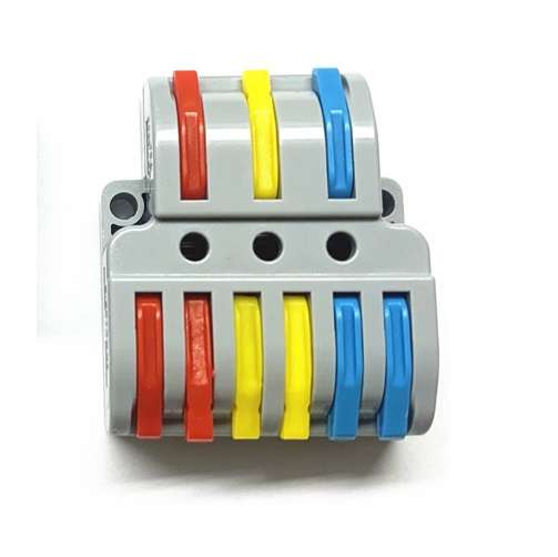Morsettiera 3 INPUT 6 OUTPUT 0.08-4.0mm² 28-12AWG