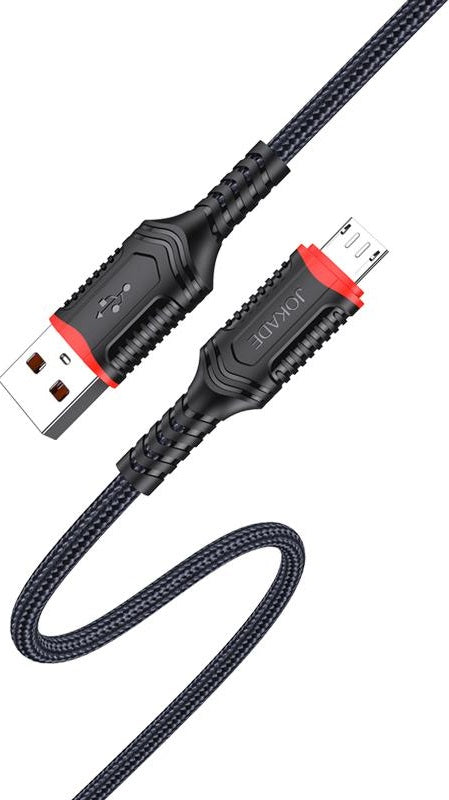 Cavo per ricarica e sincronizzazione microUSB 1m 3A JA019 F2060
