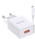 Caricabatterie USB Lightning ricarica rapida 5V 5A JB022
