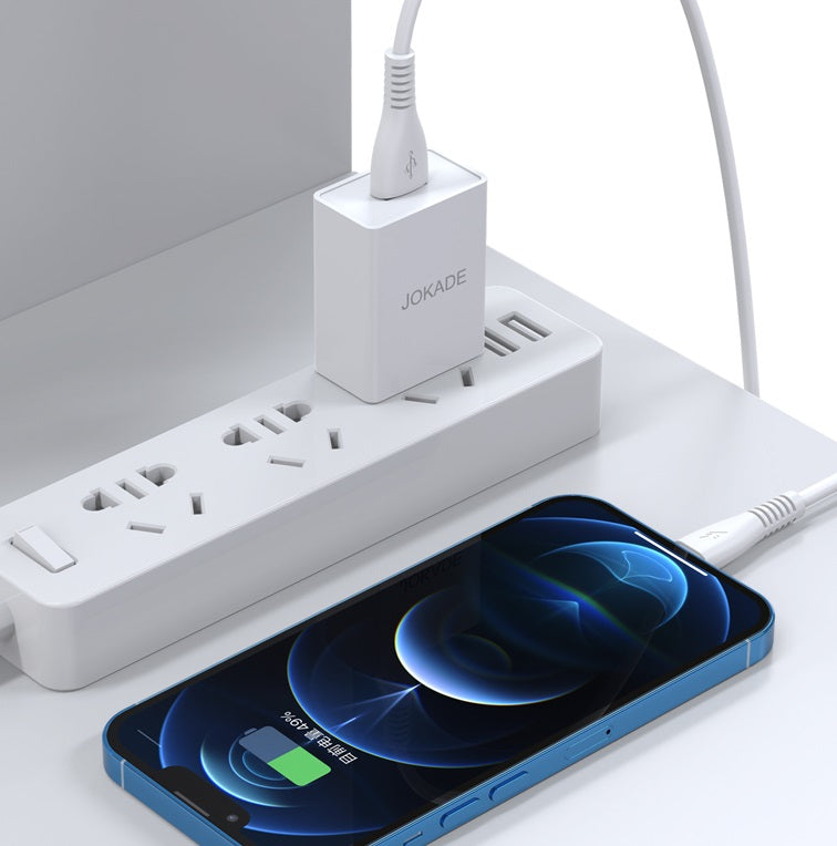 Caricabatterie USB Lightning ricarica rapida 5V 5A JB022