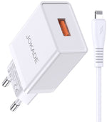 Caricabatterie USB Lightning ricarica rapida 5V 5A JB022