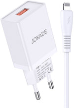 Caricabatterie USB Lightning ricarica rapida 5V 5A JB022