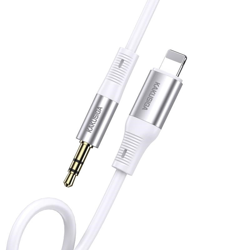 Adattatore audio da USB Lightning a jack audio 3.5mm KSC-891 6921042135359 F2210
