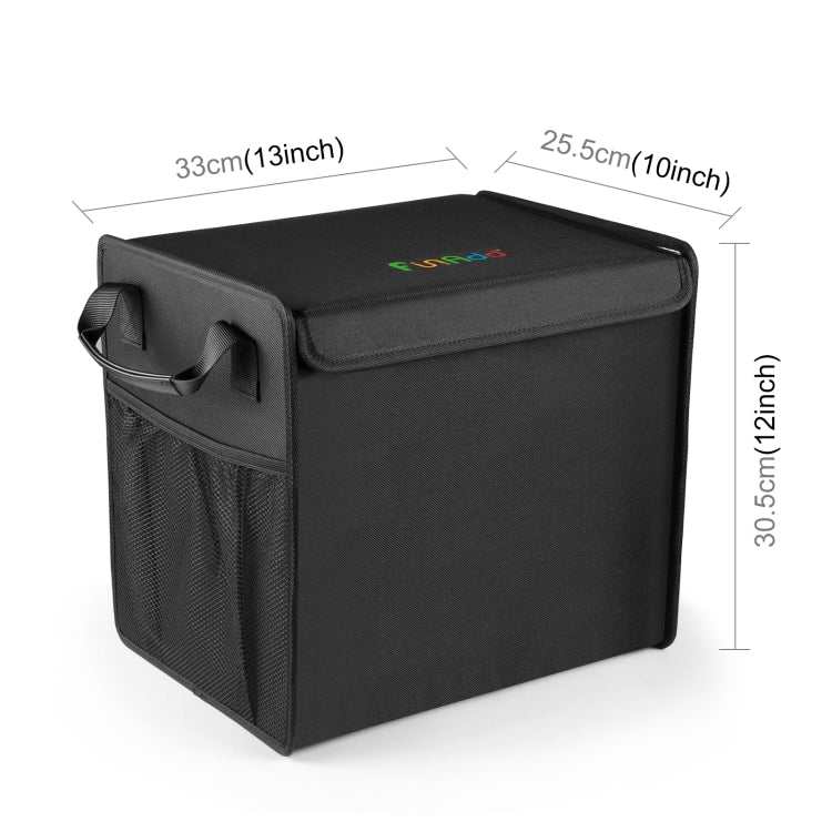 Borsa portaoggetti pieghevole per bagagliaio 33x25.5x30.5cm