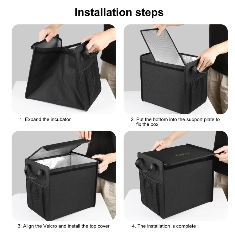 Borsa portaoggetti pieghevole per bagagliaio 33x25.5x30.5cm