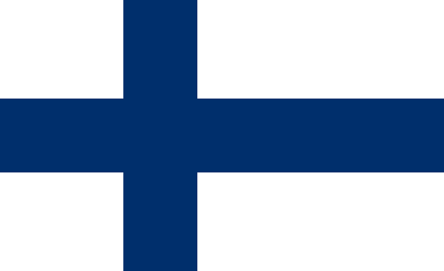Bandiera nazionale Finlandia 334x182cm Stato e guerra