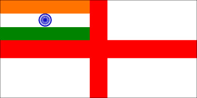Bandiera da guerra Marina Repubblica India 400x200cm