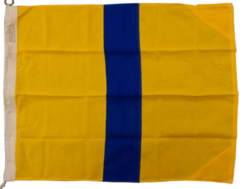 Bandiera Numerica Segnalazione Nautica 8 150x180cm