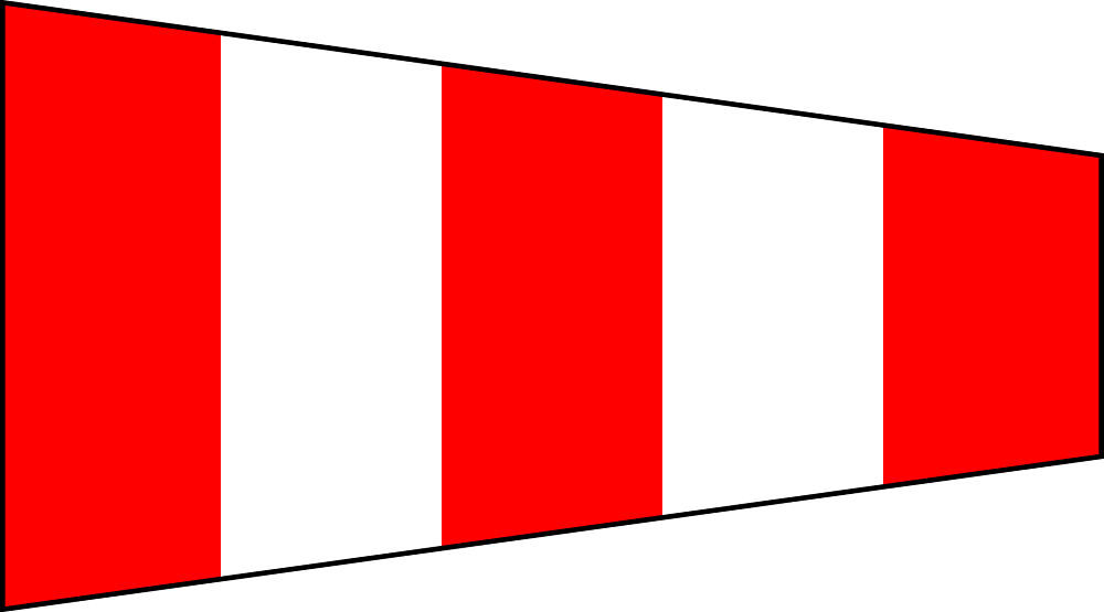 Pennello segnalazione nautica Intelligenza 340x100x30cm