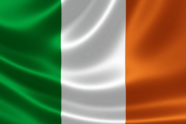 Bandiera Irlanda 135x80cm tessuto non scolorente con occhielli