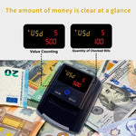 Rilevatore di denaro portatile AL-130 per euro e USD