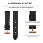 Cinturino in pelle 18mm per Garmin Forerunner 265S 255S Venu 2S