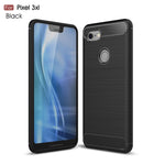Custodia TPU fibra carbonio per Google Pixel 3 XL