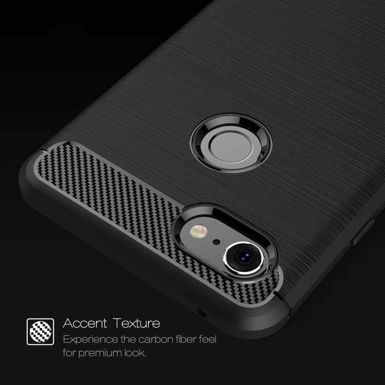 Custodia TPU fibra carbonio per Google Pixel 3 XL