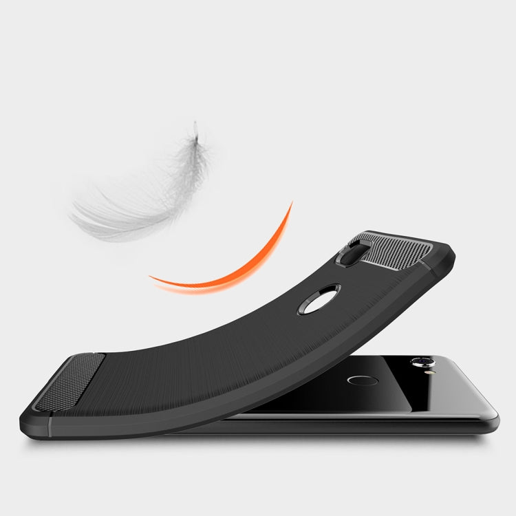 Custodia TPU fibra carbonio per Google Pixel 3 XL
