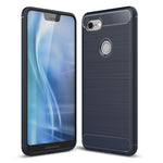 Custodia TPU fibra carbonio per Google Pixel 3 XL