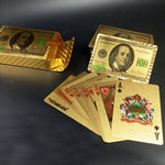 Carte da gioco Texas Poker plastica retro smerigliato