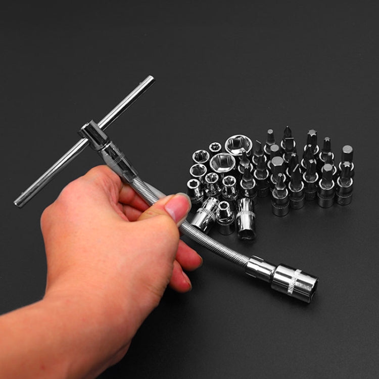 Set chiavi a cricchetto multifunzione 53 in 1 in acciaio