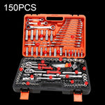 Set chiavi a cricchetto 150 in 1 in acciaio CR-V