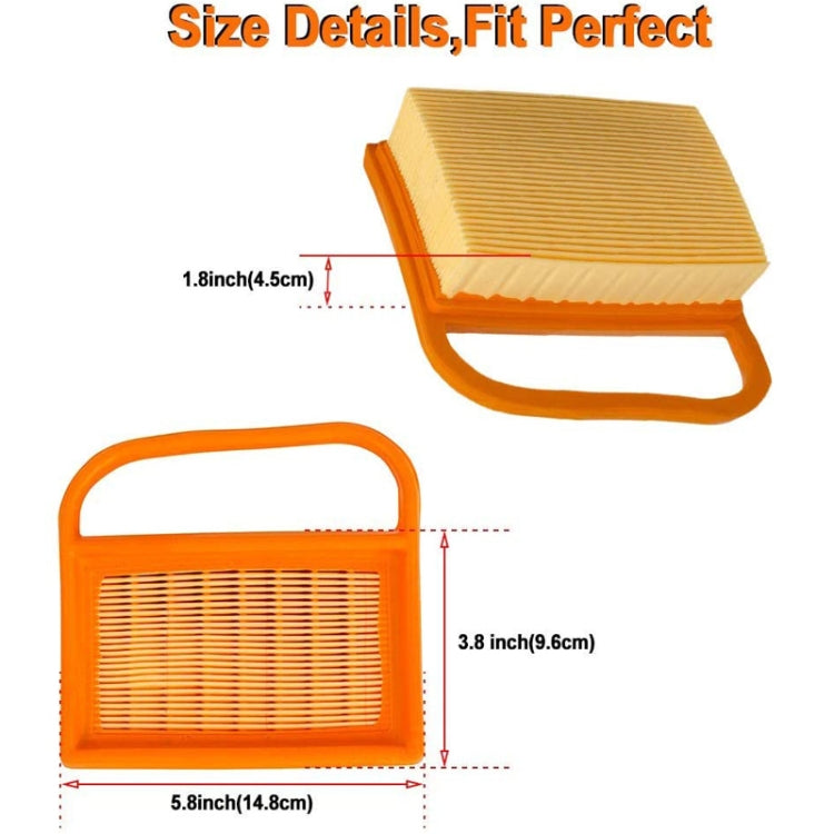 Pulitore filtro aria per Stihl TS410 420 480 500i