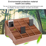 Espositore da tavolo in legno per pellicole cellulari 60 griglie