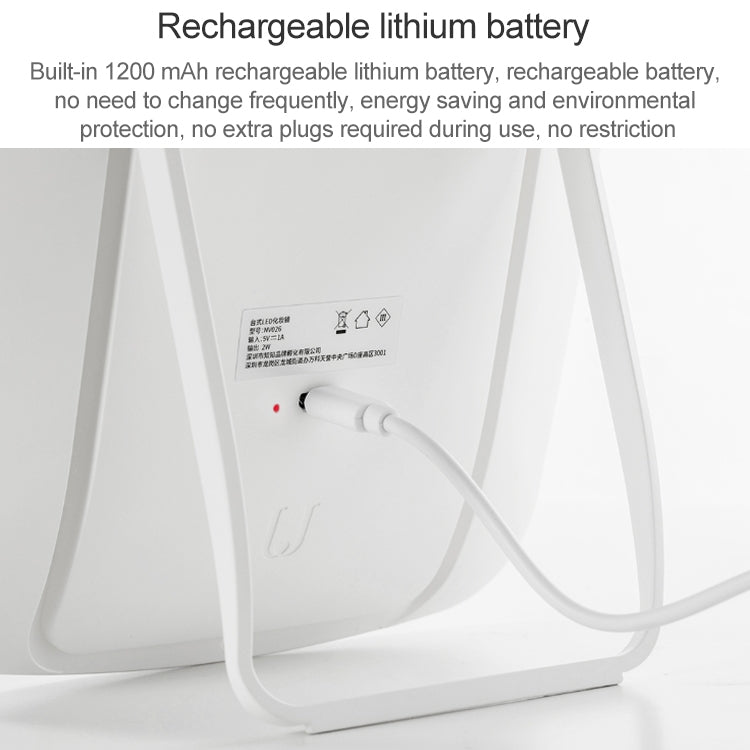 Specchio trucco Xiaomi Youpin Jordan&Judy LED