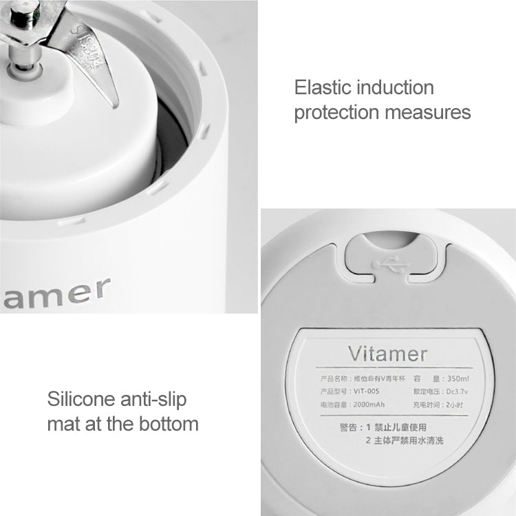 Vitamer Mini Spremiagrumi Portatile USB 350ml