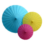 Decorazione da parete ombrello di carta diametro 30 cm