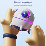 Lampada umidificatore da tavolo USB con luce colorata