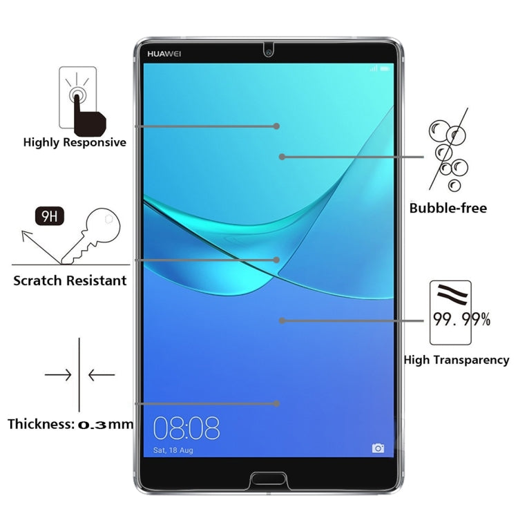 Pellicola vetro temperato per Huawei MediaPad M5 8.4 pollici