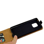 Custodia in pelle TPU con slot carte per Huawei Mate 20 Pro