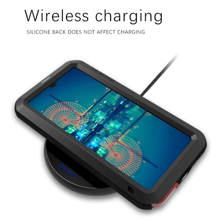 Custodia metallo e silicone per Huawei P30