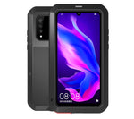 Custodia combinata metallo e silicone per Huawei P30 Lite