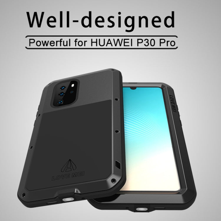 Custodia metallo e silicone per Huawei P30 Pro