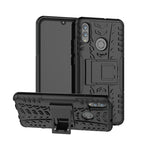 Custodia antiurto TPU+PC per Huawei P Smart 2019 con supporto