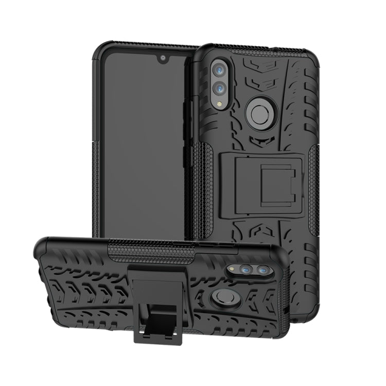 Custodia antiurto TPU+PC per Huawei P Smart 2019 con supporto