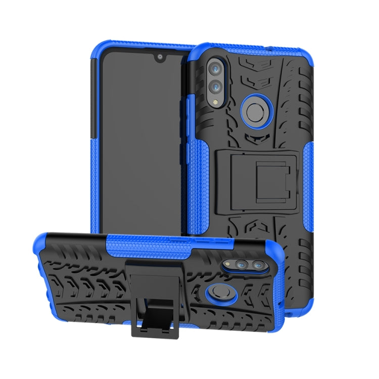Custodia antiurto TPU+PC per Huawei P Smart 2019 con supporto