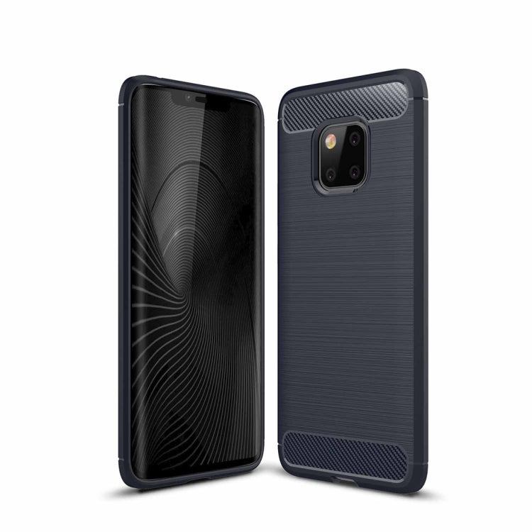 Custodia TPU fibra di carbonio per Huawei Mate 20 Pro