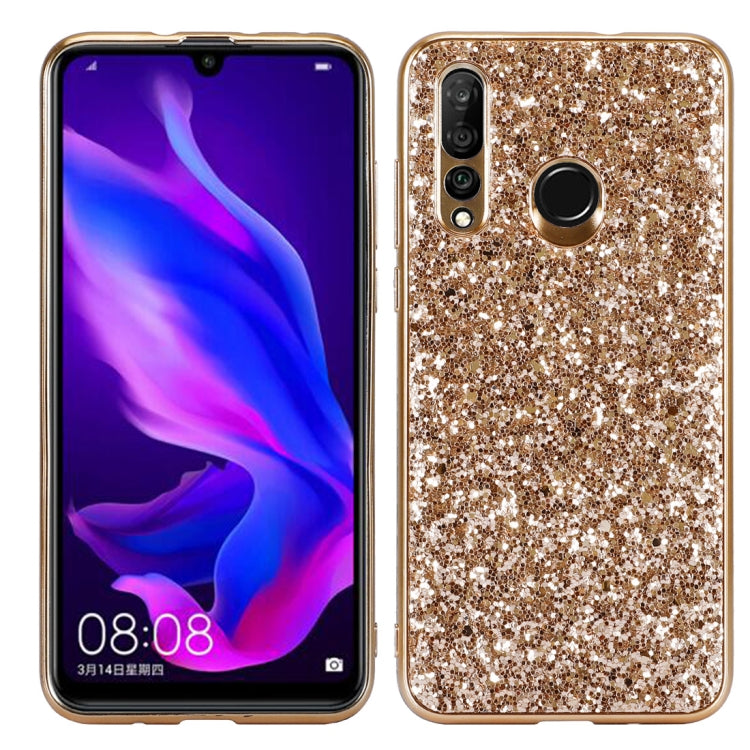 Custodia TPU glitterata per Huawei Nova 4