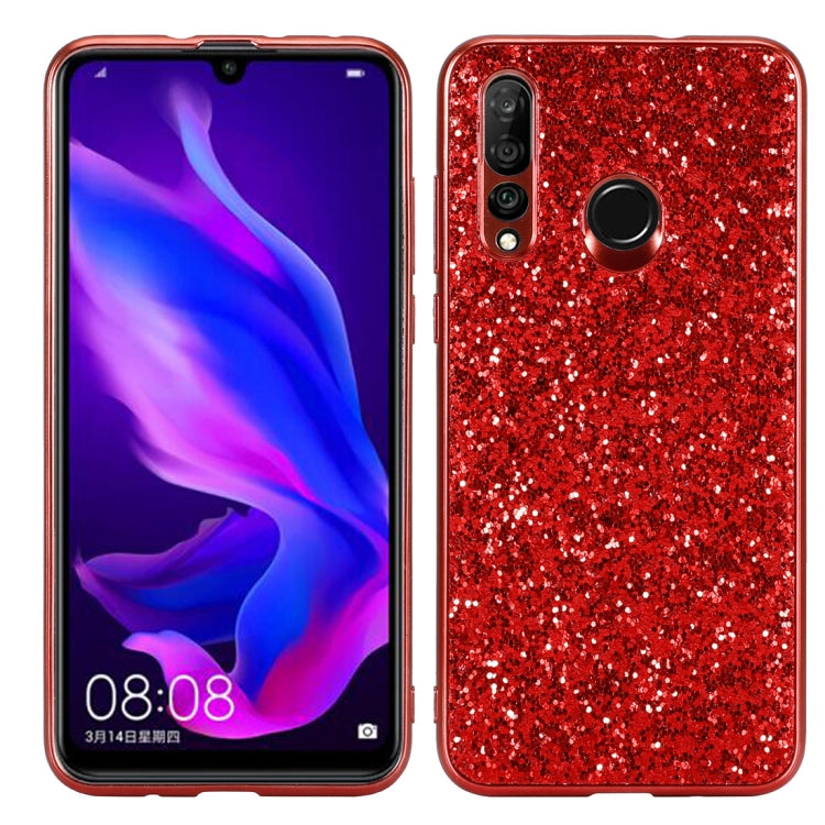 Custodia TPU glitterata per Huawei Nova 4