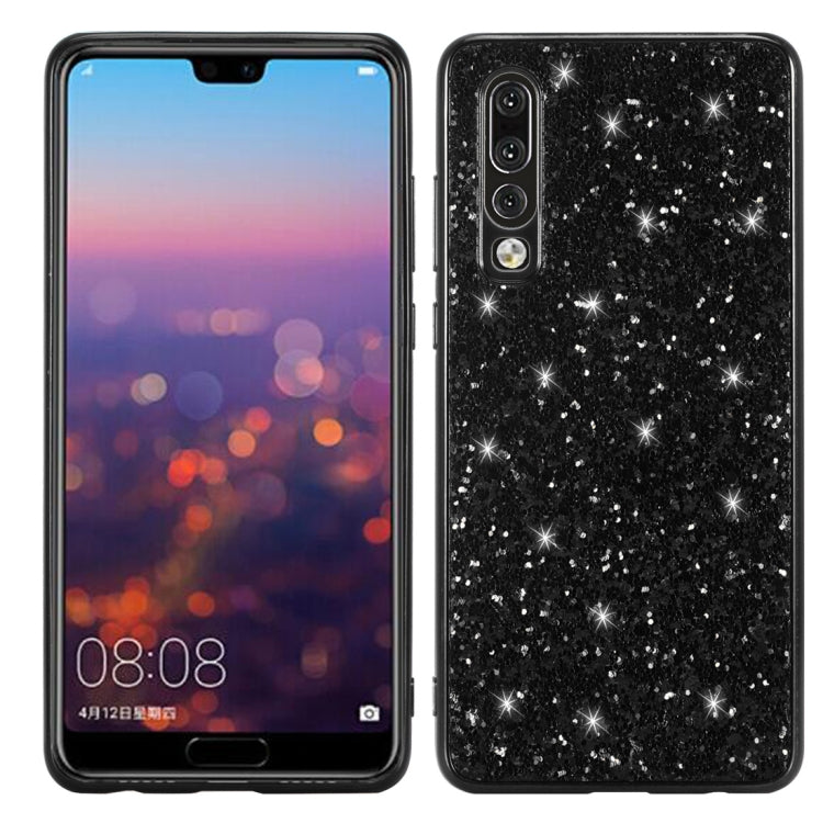 Custodia TPU glitterata per Huawei P30