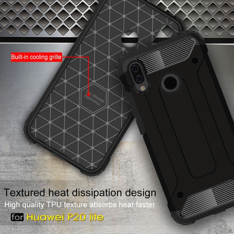 Custodia robusta TPU+PC per Huawei P20 Lite
