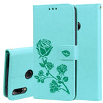 Custodia portafoglio in pelle PU per Huawei Y9 2019