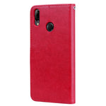 Custodia portafoglio in pelle PU per Huawei Y9 2019