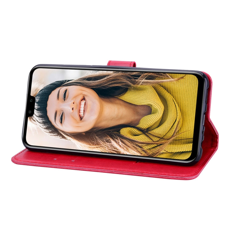 Custodia portafoglio in pelle PU per Huawei Y9 2019