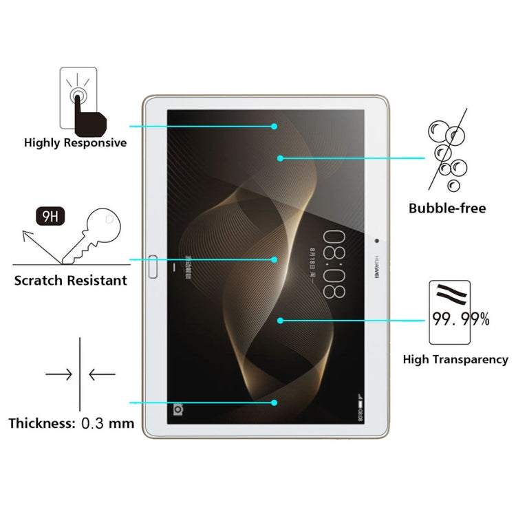 Pellicola vetro temperato per Huawei MediaPad M2 10.0