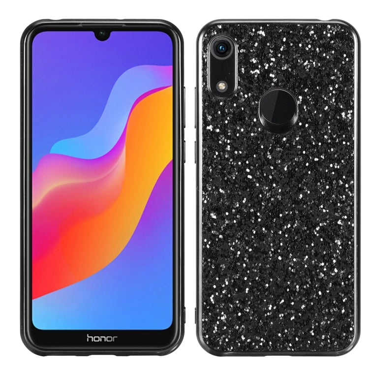 Custodia TPU antiurto con polvere per Huawei Honor Play 8A