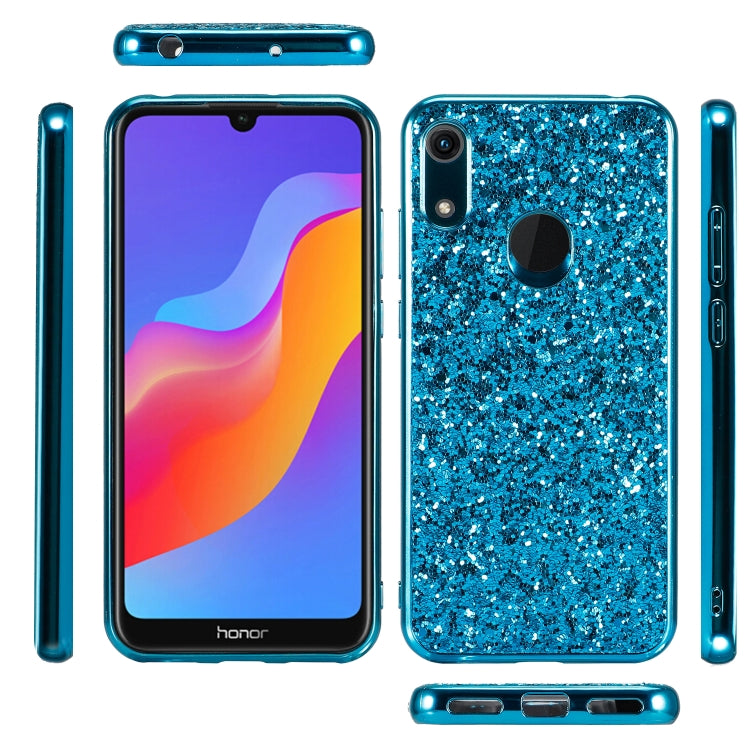Custodia TPU antiurto con polvere per Huawei Honor Play 8A
