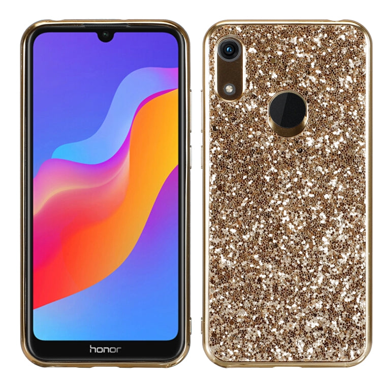 Custodia TPU antiurto con polvere per Huawei Honor Play 8A